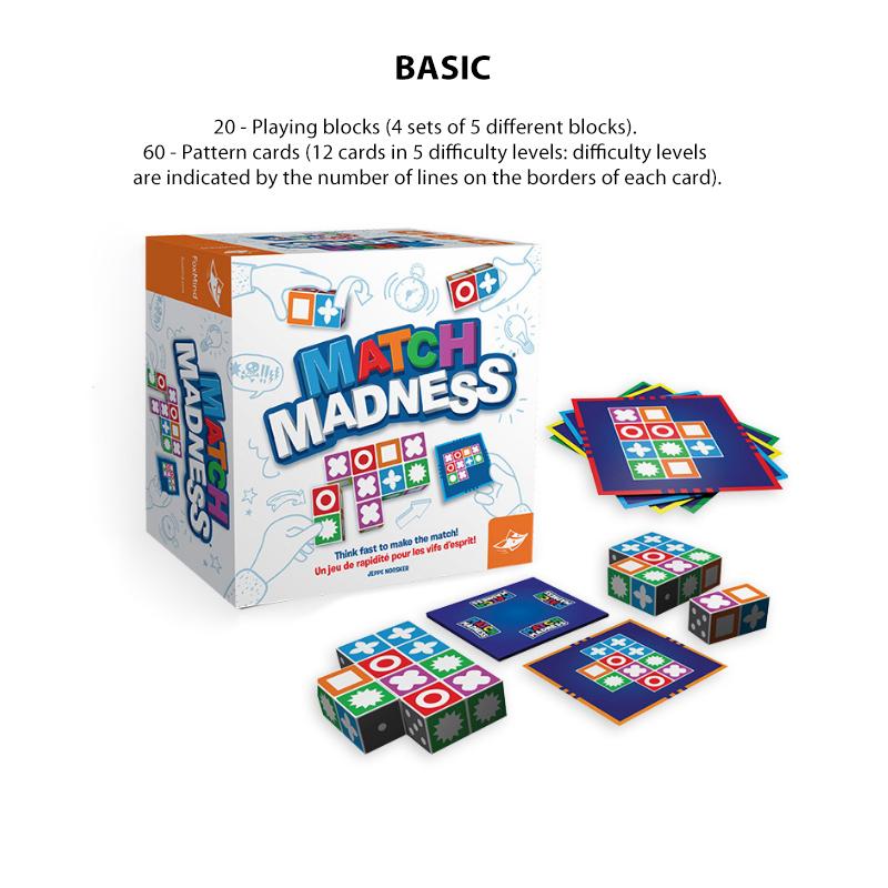 Match Madness Board Game