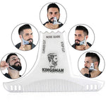 Load image into Gallery viewer, 8 in 1 Comb Multi-liner Beard Shaper Template
