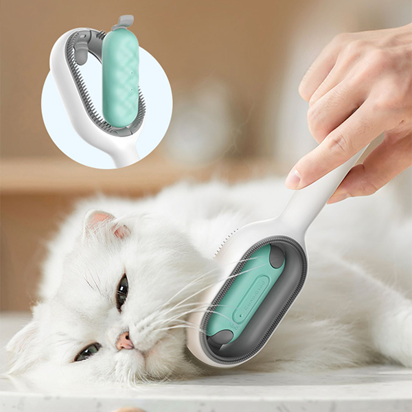 Multifunctional Pet Hair Removal Comb with Water Tank