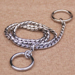 Load image into Gallery viewer, Dog Training Collars Snake P Choke Metal Slip Chain
