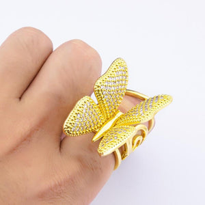 Dynamic Butterfly Ring