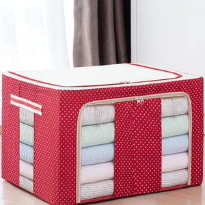 Foldable Storage Bag For Quilt And Clothes