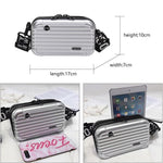 Load image into Gallery viewer, Mini size travel case shape square hand bag
