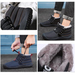 Load image into Gallery viewer, Warm And Velvet Thickening Waterproof Non-slip Outdoor Cotton Shoes
