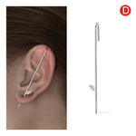 Load image into Gallery viewer, Ear Wrap Crawler Hook Earrings
