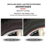 Load image into Gallery viewer, Automobile Wheel Hub Stripe Protector
