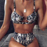 Load image into Gallery viewer, 2020 New top sexy solid swimwear push up bikini
