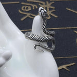 Load image into Gallery viewer, Adjustable Snake Shape Ring
