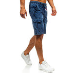 Load image into Gallery viewer, Men Fashion Denim Shorts
