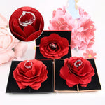 Load image into Gallery viewer, 3D Rose Ring Box
