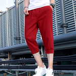 Load image into Gallery viewer, Loose Fit Cropped Pants for Men
