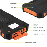 Load image into Gallery viewer, Solar Waterproof Power Bank with Flashlight
