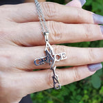 Load image into Gallery viewer, Amazing Grace Cross Necklace
