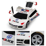 Load image into Gallery viewer, 360 Degree Rotary Wheels Musical LED Lighting Electronic Police Car
