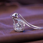 Load image into Gallery viewer, Twinkling Heart Waterdrop Stone Necklace
