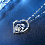 Load image into Gallery viewer, Zircon Heart Necklace
