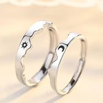 Load image into Gallery viewer, 925 Sterling Silver Couple Rings
