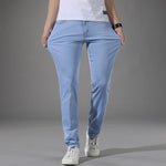 Load image into Gallery viewer, Men&#39;s micro-elastic breathable ultra-light jeans
