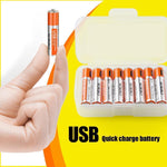 Load image into Gallery viewer, Rechargeable Batteries Usb Port Lithium
