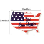 Load image into Gallery viewer, America Flag Decorative Board
