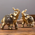 Load image into Gallery viewer, Golden Elephant Statue
