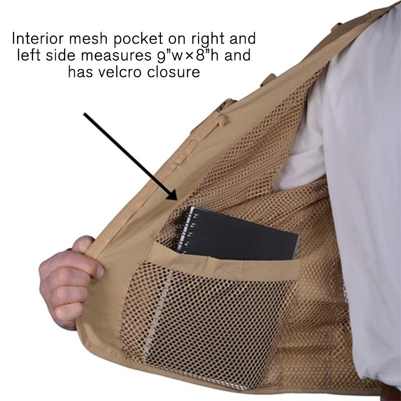 Outdoor Lightweight Mesh Fabric Vest