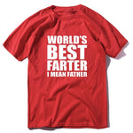 Load image into Gallery viewer, “World&#39;s Best Farter, I Mean Father&quot; T-Shirt
