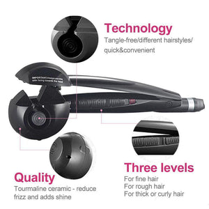 Auto Rotating Hair Curler