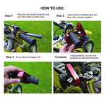 Load image into Gallery viewer, Aluminum alloy handlebar lock
