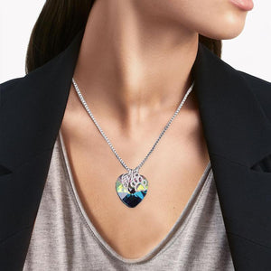 Rainbow Heart Necklace