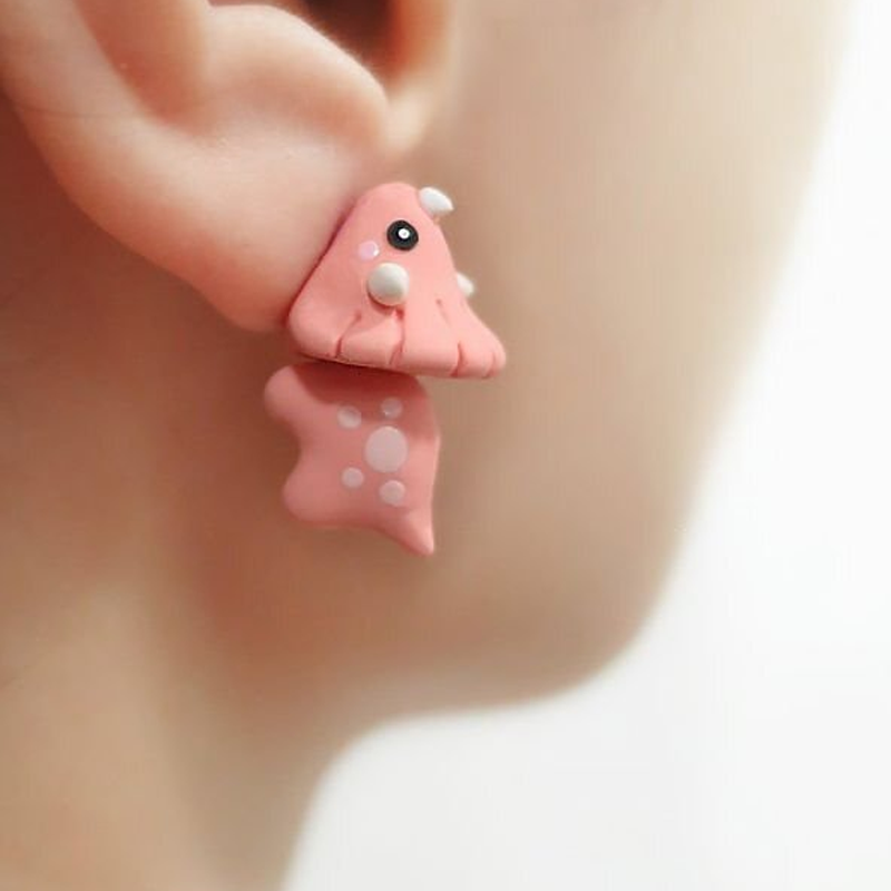 Cute Animal Bite Earrings