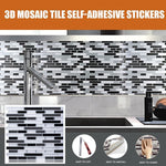 Load image into Gallery viewer, 3D Mosaic Tile Self-adhesive Stickers
