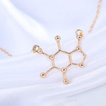 Load image into Gallery viewer, Chemical Molecule Pendant Necklace
