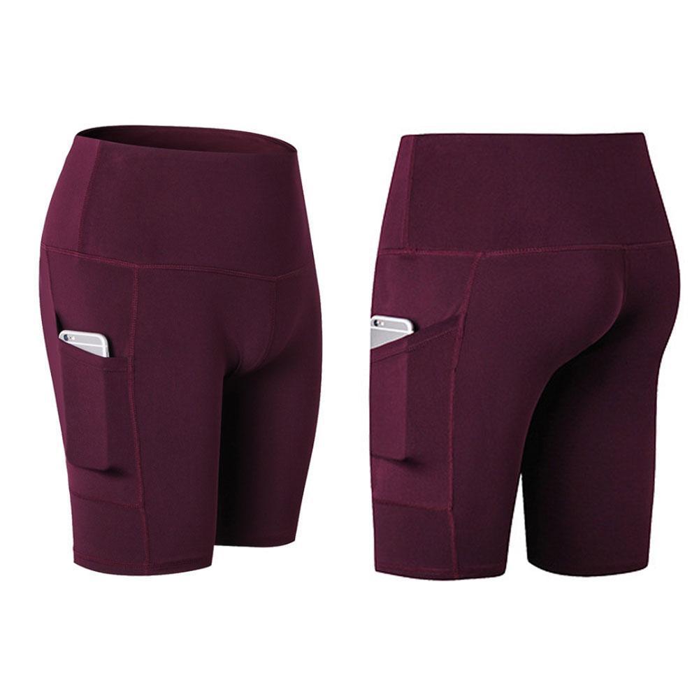 High Waist Workout Running Yoga Shorts