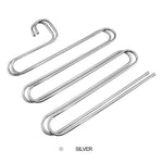 Load image into Gallery viewer, S-Shape Stainless Steel Clothes Hangers
