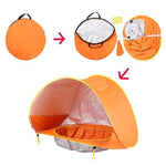 Load image into Gallery viewer, Baby Beach Tent UV-Protection Sun Shelter
