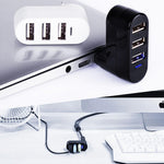 Load image into Gallery viewer, Mini Rotatable 3-Port USB Hub
