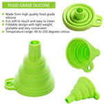 Load image into Gallery viewer, Kitchen Folding Silicone Funnel
