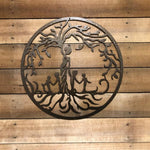 Load image into Gallery viewer, Metal Tree Of Life Wall Decoration
