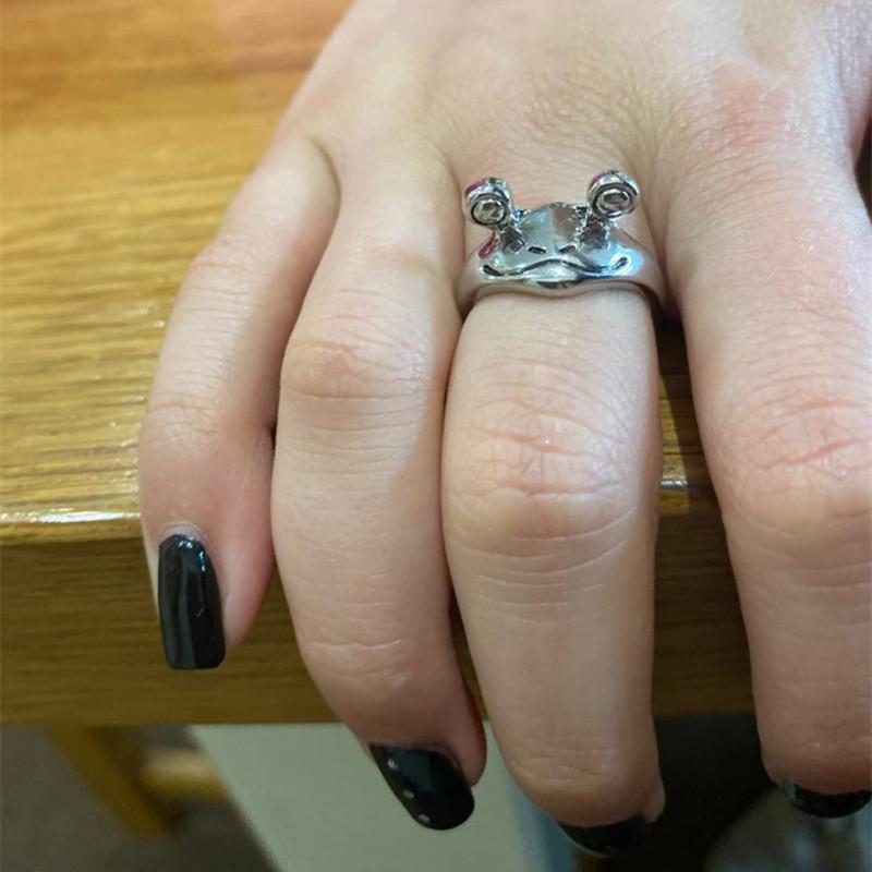 Vintage Unisex Frog Ring