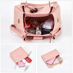 Load image into Gallery viewer, Ladies Fashion Purses and Handbags 3 PCS Sets
