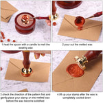 Load image into Gallery viewer, Sealing Spoon &amp; Wax Seal Stamp
