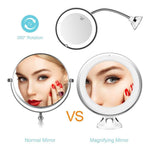 Load image into Gallery viewer, Hirundo Magnifying Makeup Mirror with LED Light
