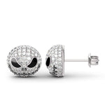 Load image into Gallery viewer, Jack Skull Metal Skull Earrings
