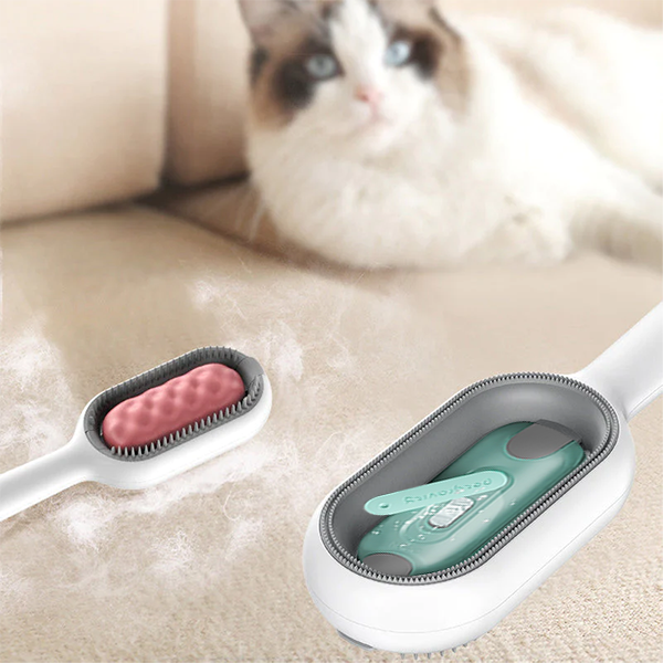 Multifunctional Pet Hair Removal Comb with Water Tank