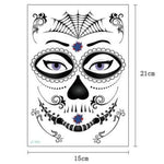 Load image into Gallery viewer, Halloween Waterproof Temporary Tattoo Sticker
