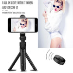 Load image into Gallery viewer, 3 in 1 Wireless Bluetooth Selfie Stick
