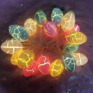 Colorful Egg String Lights