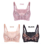 Load image into Gallery viewer, Women Sexy Adjustable Front Buckle Lace Vest Bra
