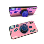 Load image into Gallery viewer, Luxury 3D Camera Blue Ray Phone Cover For IPhone
